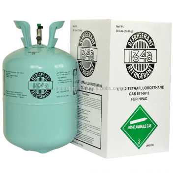 Gases de refrigerante de alta qualidade R134a 13,6kg/1000g/680g/340g